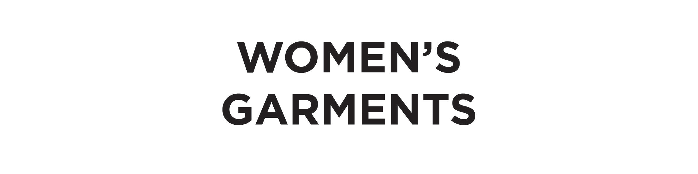 Women's Garments