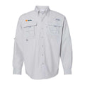 Columbia Men's Cool Grey Long Sleeve Bahama II Fishing Shirt