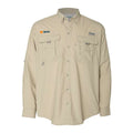 Columbia Men's Fossil Long Sleeve Bahama II Fishing Shirt