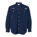 Columbia Men's Navy Long Sleeve Bahama II Fishing Shirt