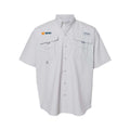Columbia Men's Cool Grey Short Sleeve Bahama II Fishing Shirt