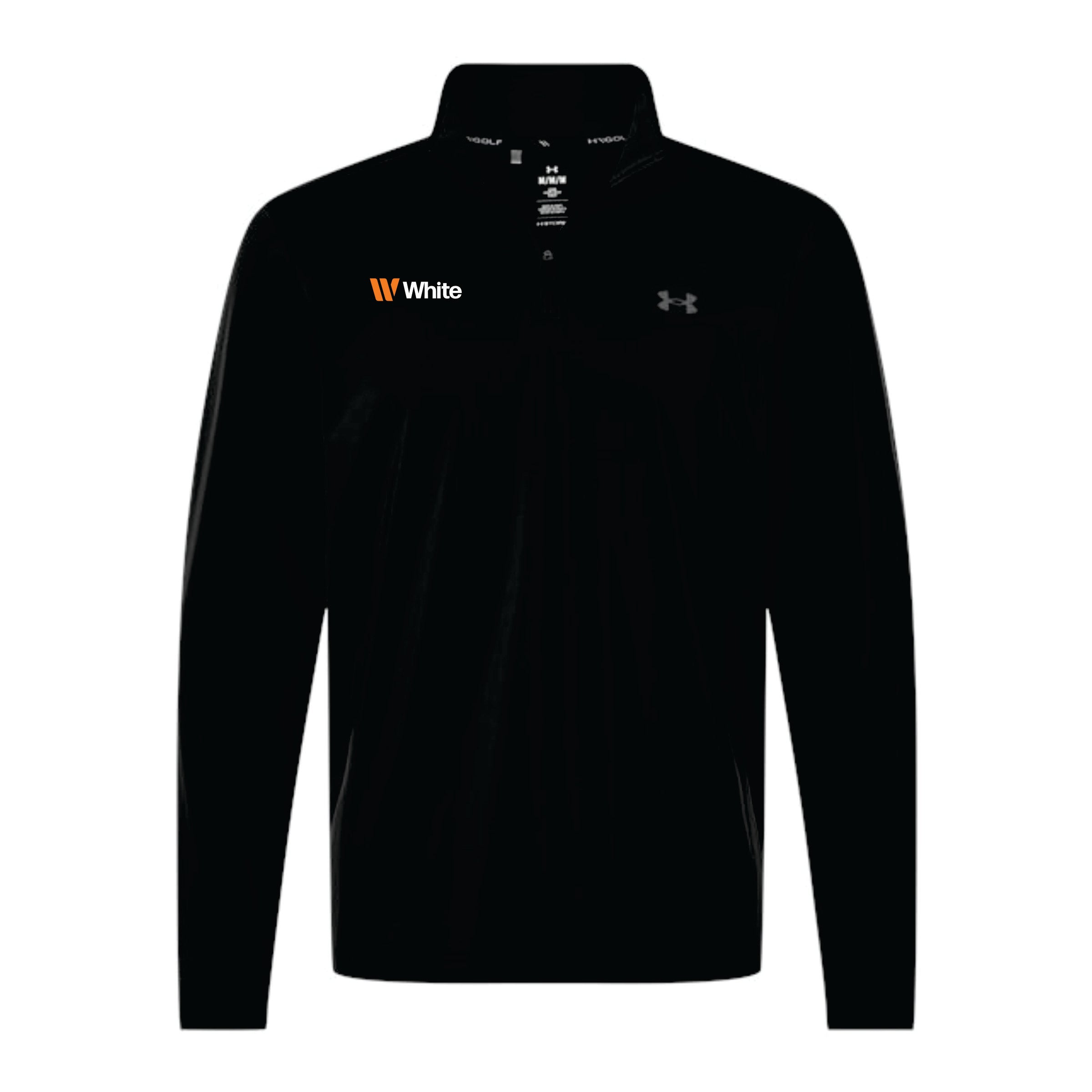 Under Armour Men's Black Quarter-Zip Pullover