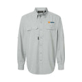 Dri Duck Men's Grey Crossroad Woven Shirt