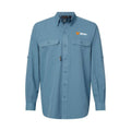 Dri Duck Men's Slate Blue Crossroad Woven Shirt