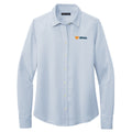Brooks Brothers Women's Blue Satin Blouse