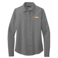 Brooks Brothers Women's Grey Satin Blouse