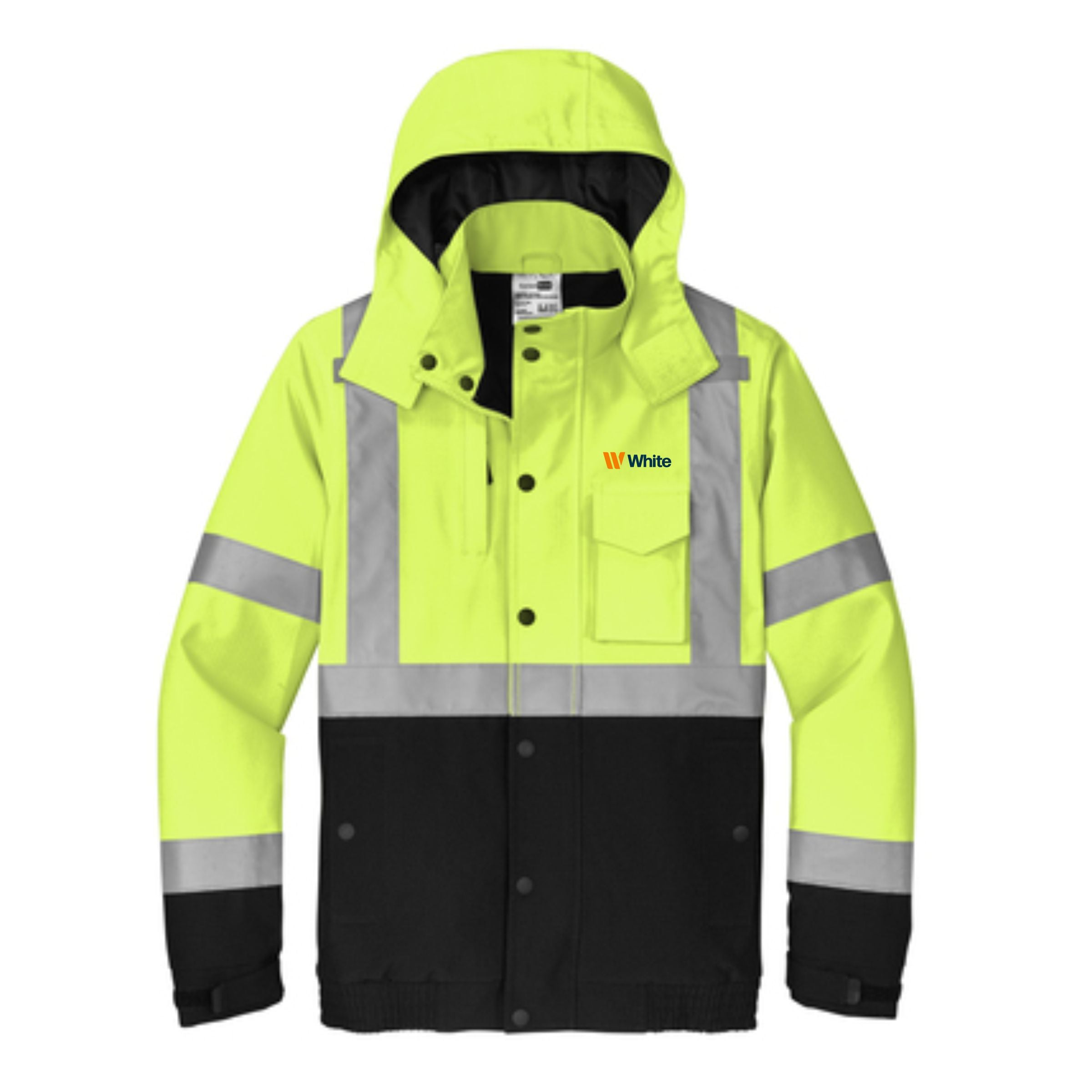 Cornerstone Men's Safety Yellow Waterproof Insulated Ripstop Bomber Jacket