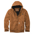 Carhartt Men's Brown TALL Washed Duck Active Jacket