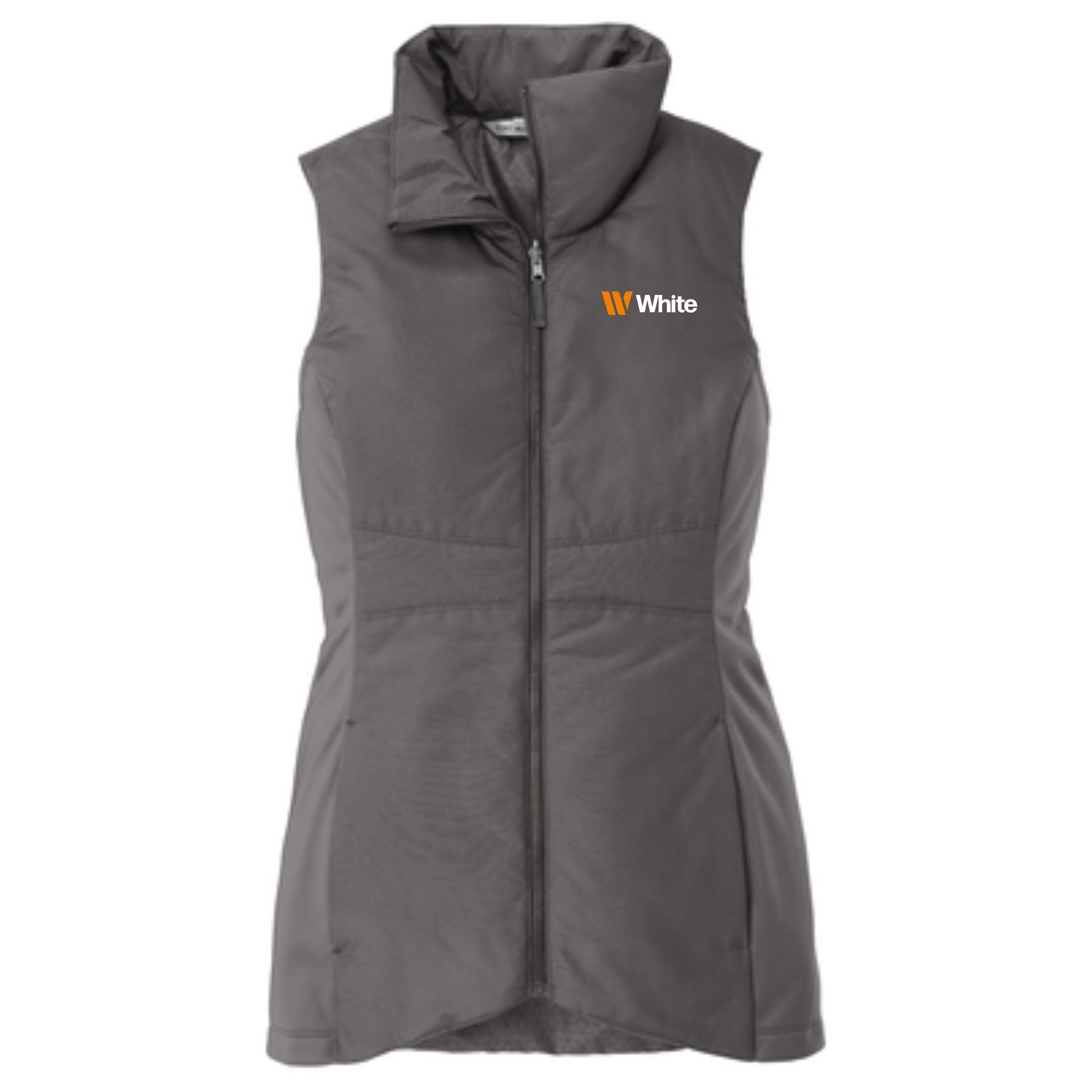Port Authority Women's Grey Insulated Vest