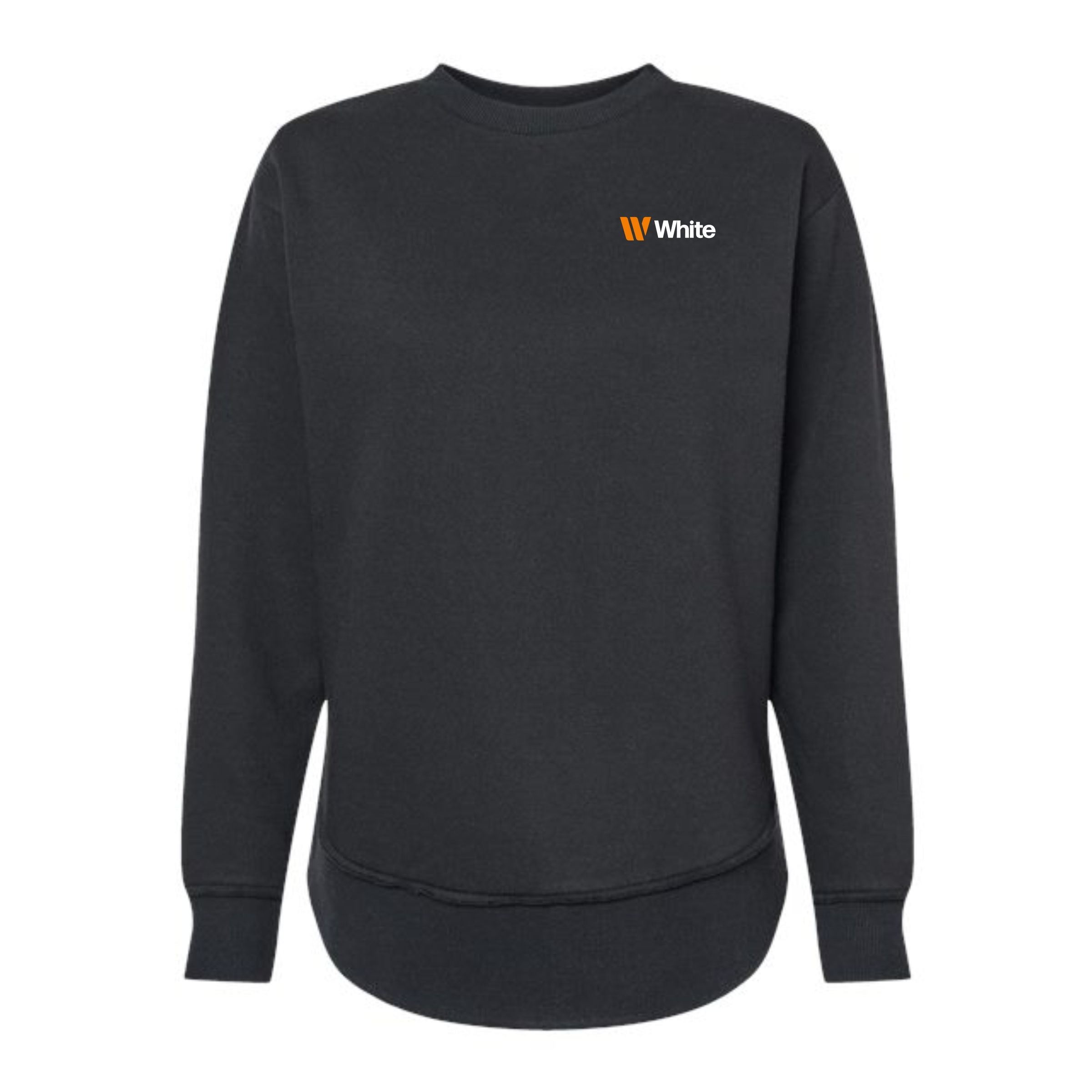 LAT Women's Black Weedend Fleece Sweatshirt