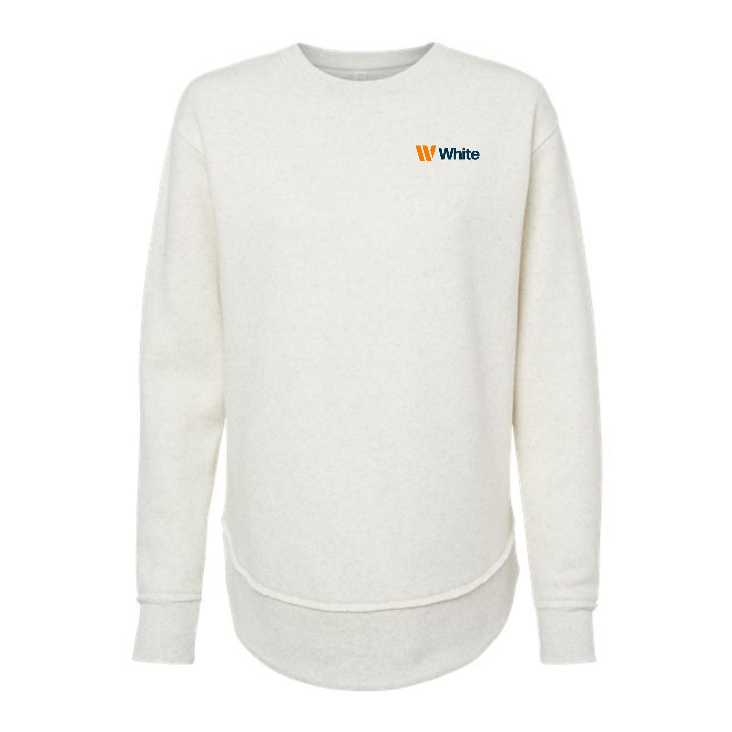 LAT Women's Natural Weedend Fleece Sweatshirt