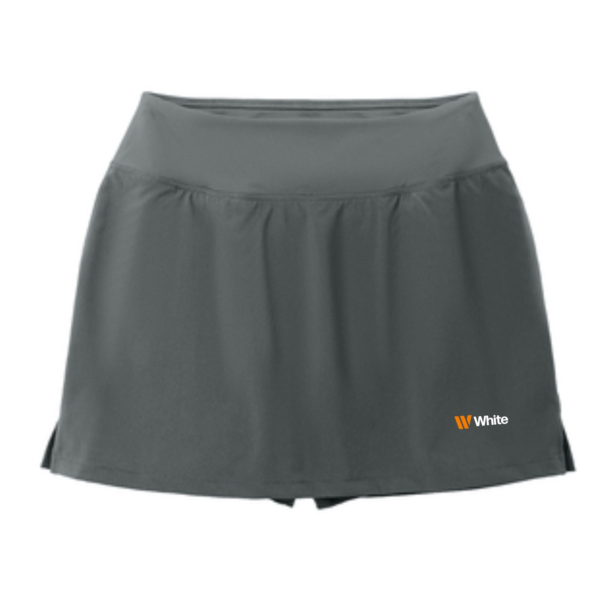 Sport-Tek Women's Grey Repeat Skort