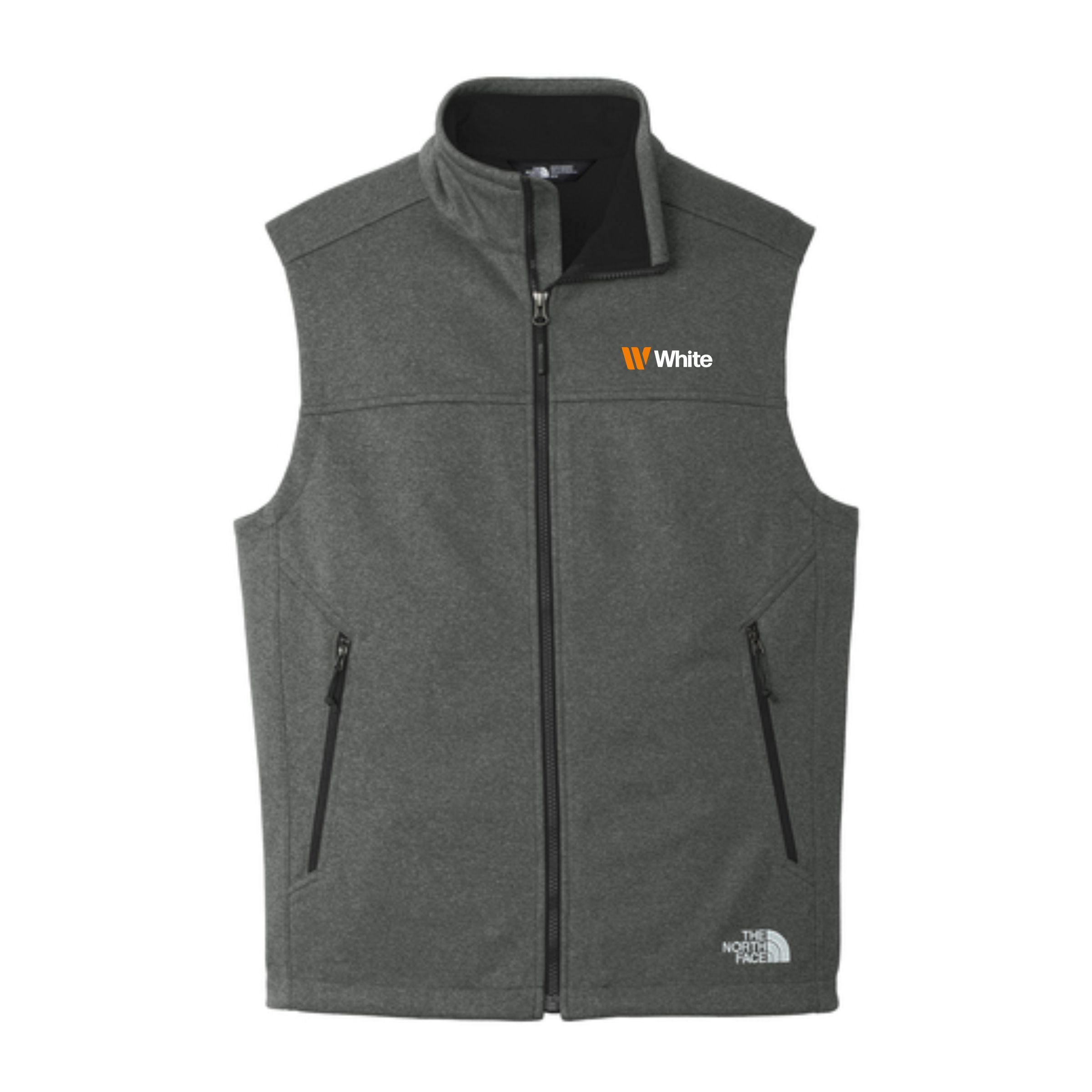 The North Face Men's Grey Ridgewall Soft Shell Vest