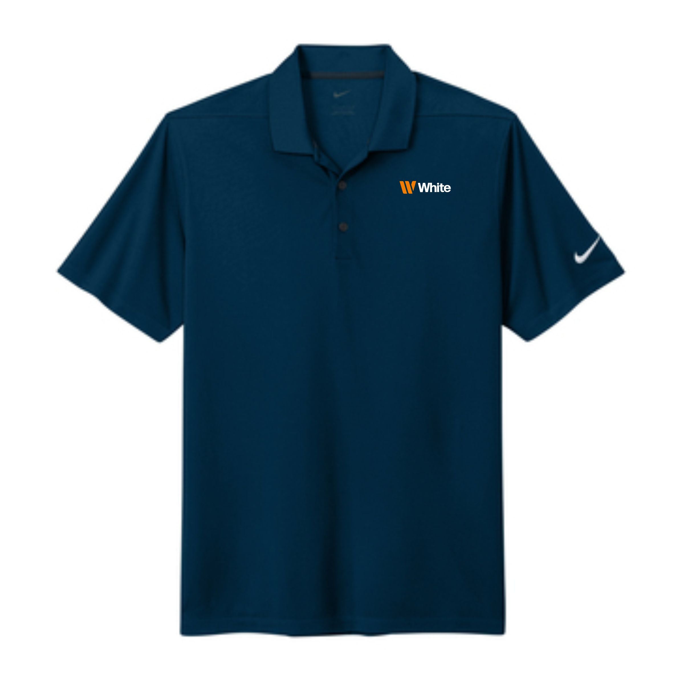 Nike Men's Navy Dri-Fit Micro Pique Performance Polo