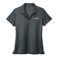 Nike Women's Charcoal Dri-Fit Micro Pique Performance Polo