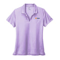 Nike Women's Lilac Dri-Fit Micro Pique Performance Polo