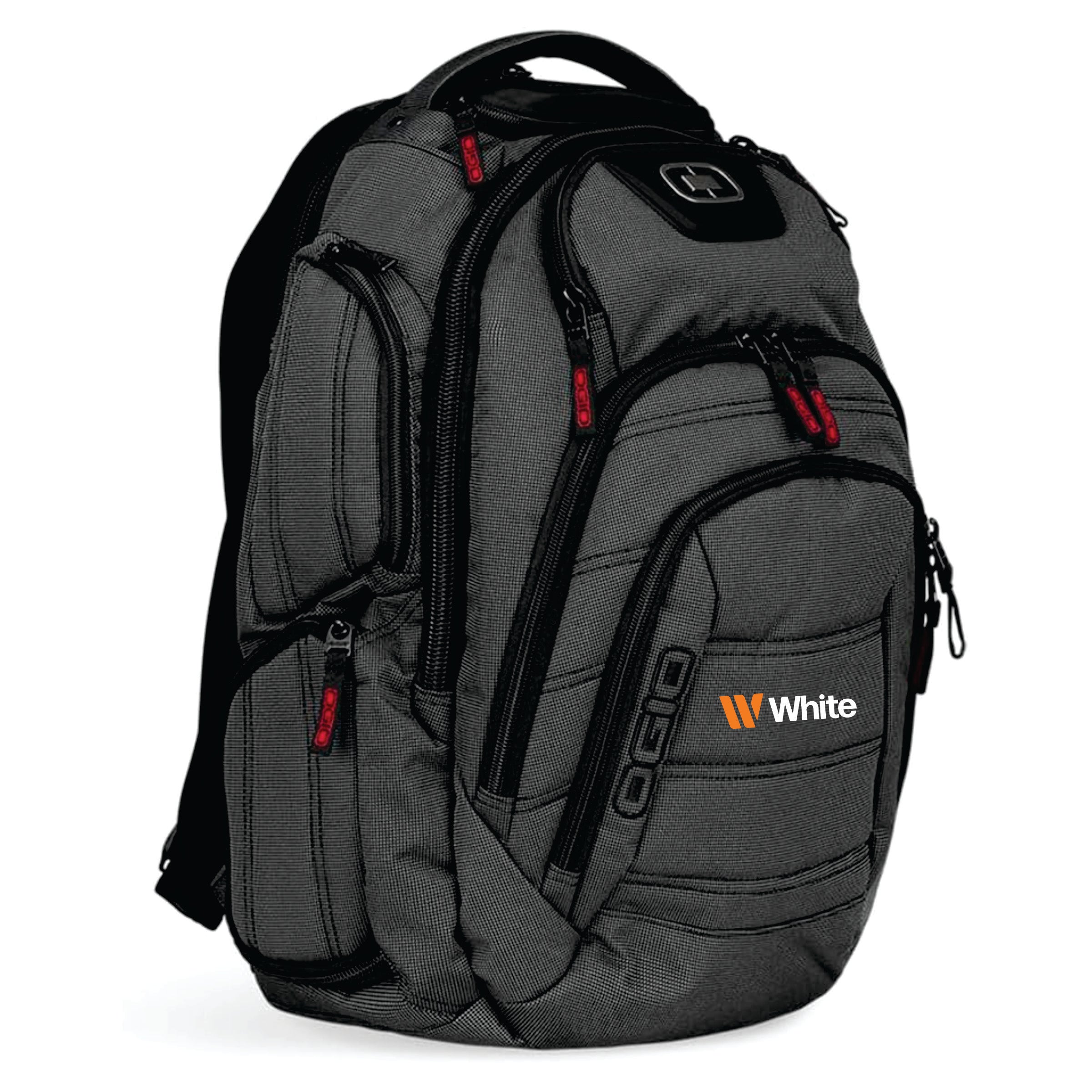 OGIO Renegade RSS Black Pindot Laptop Backpack