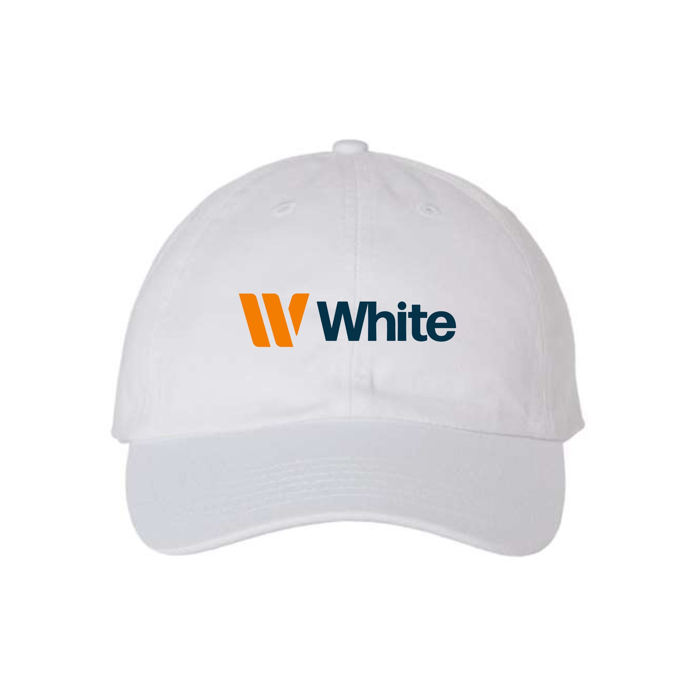 ValuCap White Bio Washed Classic Cap